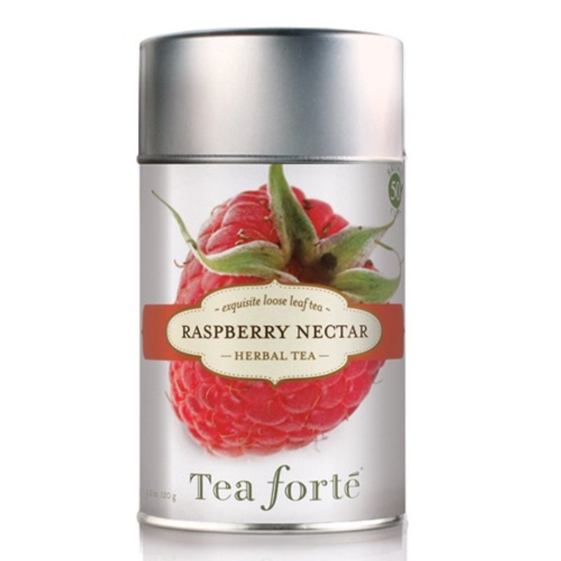 即期-Tea Forte 罐裝茶系列 - 覆盆莓子茶 Raspberry Nectar - 茶葉/漢方茶/水果茶 - 新鮮食材 