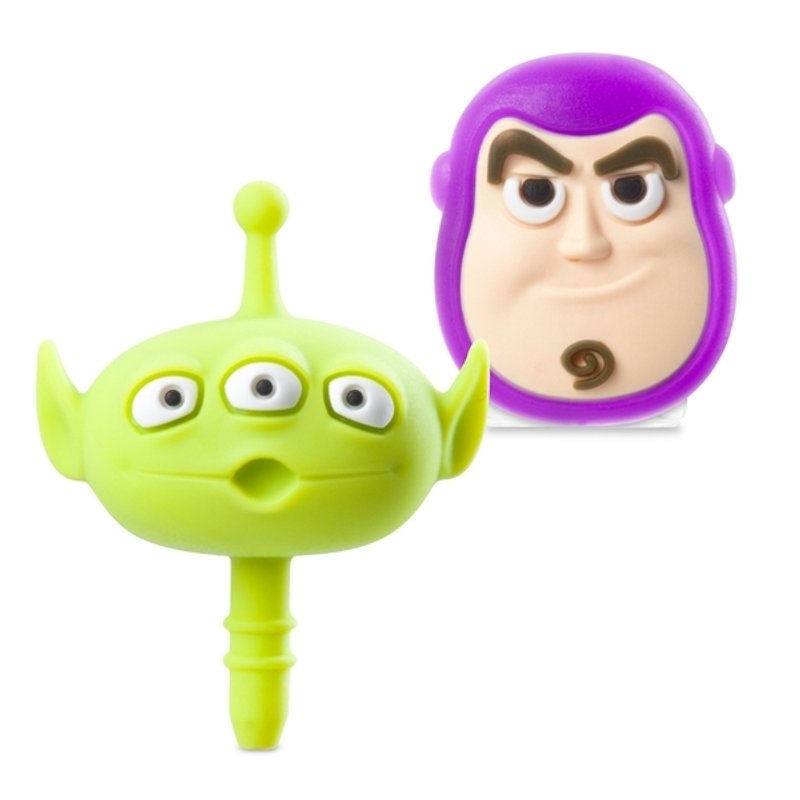 Lightning Dust Plug Set-Buzz Lightyear / Three Eyes-Toy Story - Phone Stands & Dust Plugs - Silicone Multicolor