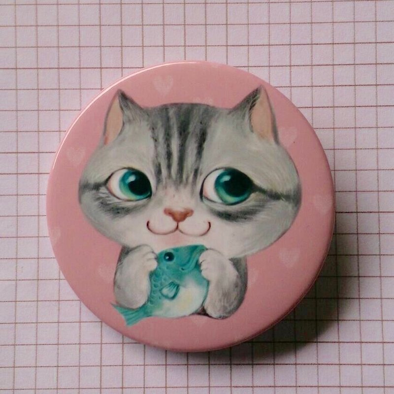 Cats Story / badge - Other - Other Metals Blue