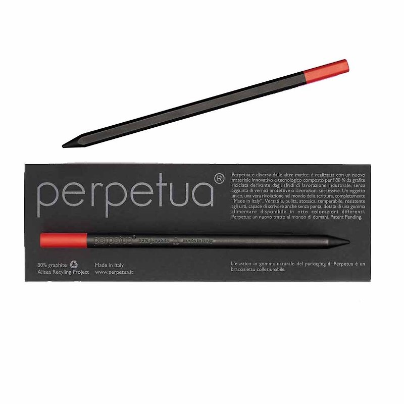 Perpetua Graphite Pen (Red) - อุปกรณ์เขียนอื่นๆ - วัสดุอื่นๆ สีแดง