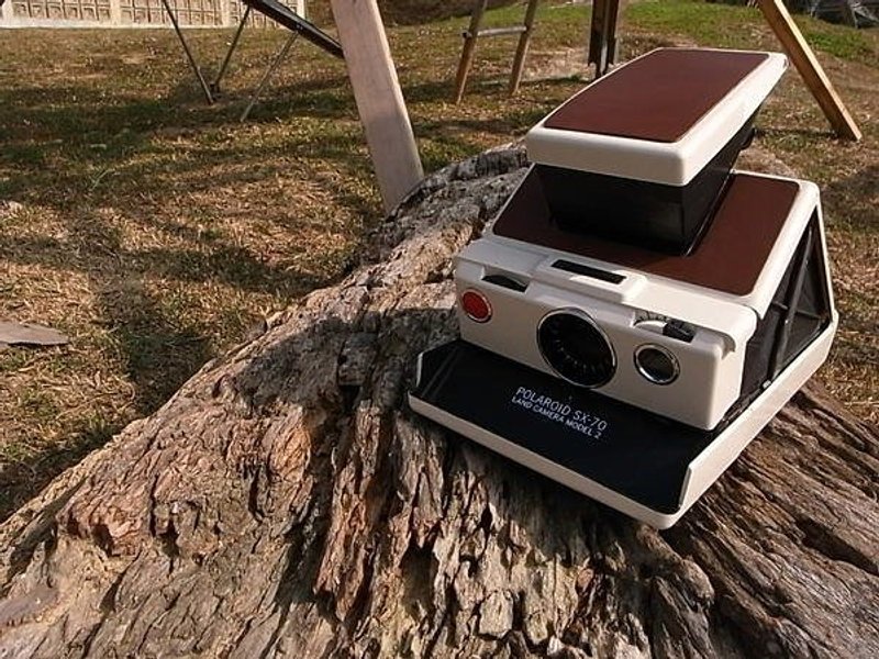 vintage 復古 古董 拍立得 Polaroid sx-70 Model 2 白機 - 相機/拍立得/底片相機 - 其他材質 多色