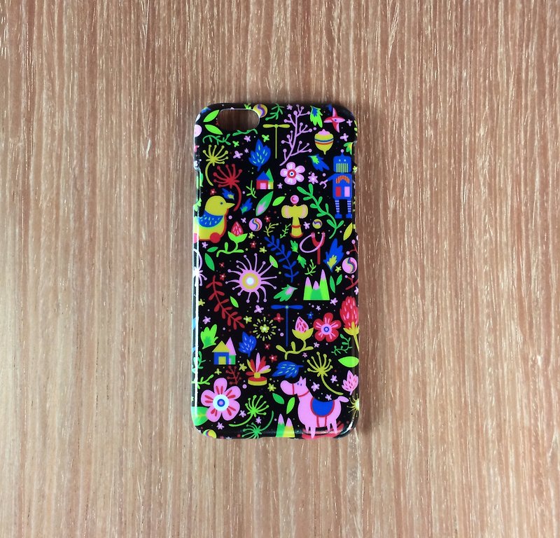 Dream simple phone shell - gorgeous black models - เคส/ซองมือถือ - พลาสติก สีดำ