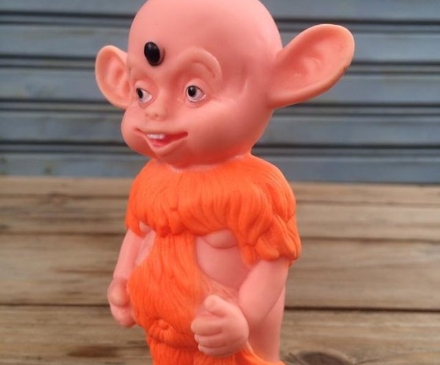 老品浴火鳳凰畢波B波逼波嗶波軟橡膠童玩具工業風懷舊vespa鄉村雜貨