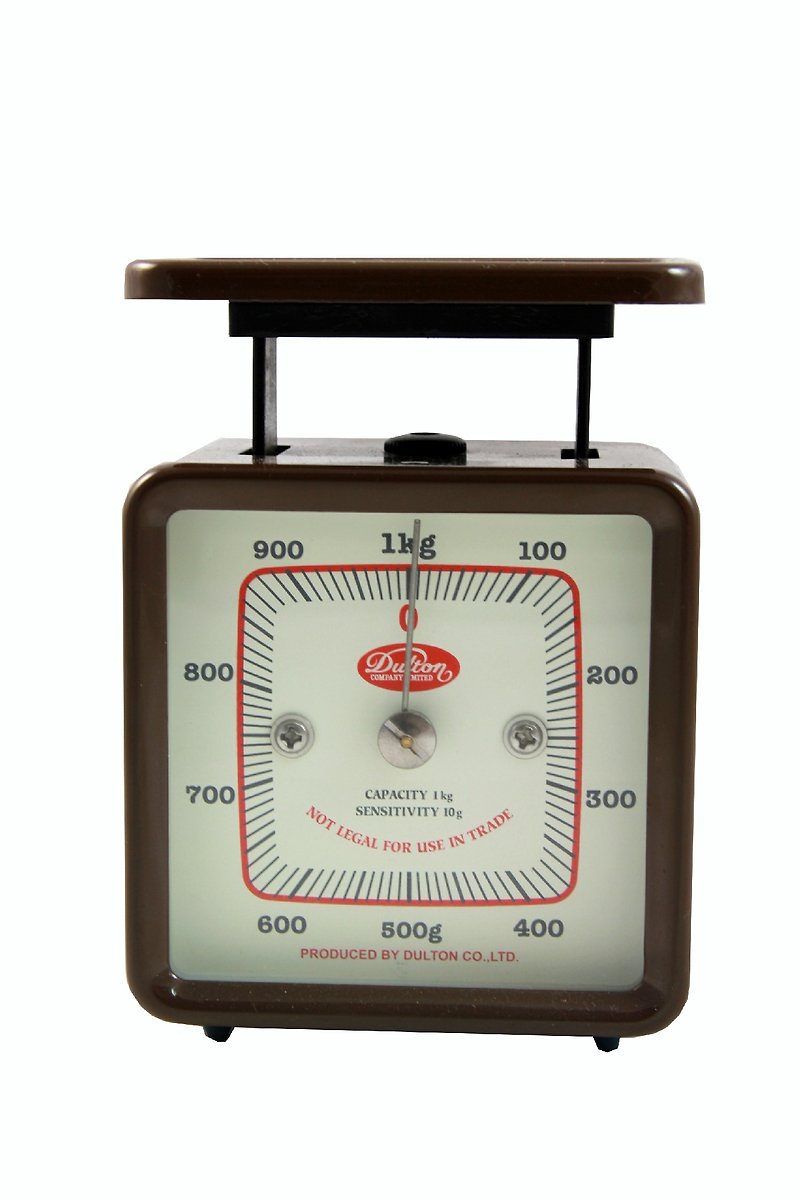 [SUSS] 日本進口DultonDesk Scale高質感工業風Vintage鐵件復古造型磅秤(咖啡色)---免運優惠中 - 廚具 - 其他金屬 咖啡色