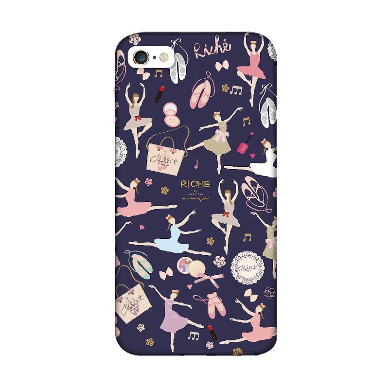 blue ballet girl Phonecase iPhone6/6plus+/5/5s/note3/note4 Phonecase - Phone Cases - Other Materials Blue