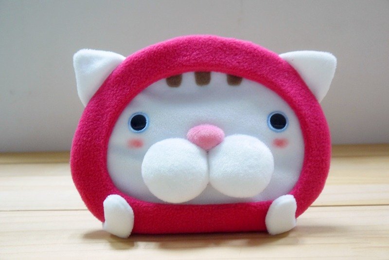 Bucute小紅貓的面紙套 - 散紙包 - 其他材質 粉紅色