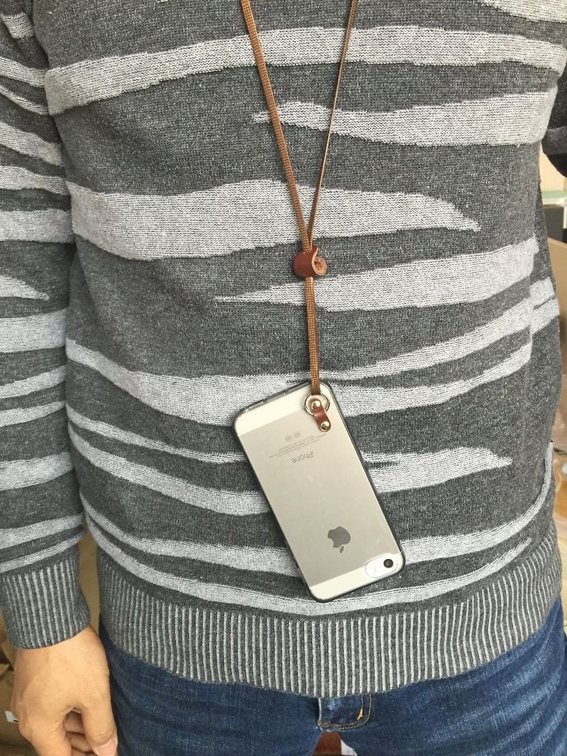 极简设计 苹果4S 5 5S 5C 6 6PLUS 挂脖款 手机硅胶保护套 独家设计 - 其他 - 真皮 