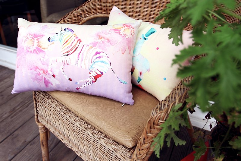 Theme designed pillow --- beauty from art to life Minervac - Pillows & Cushions - Cotton & Hemp Multicolor