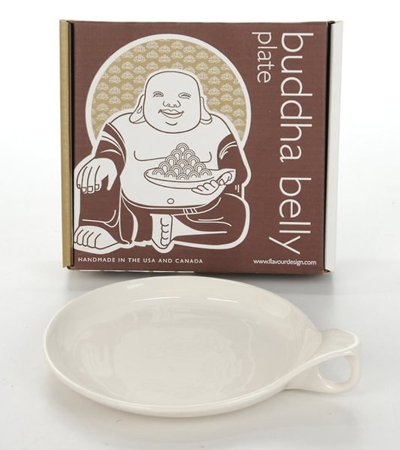Christmas Offer American Handmade Plate-PARTY PLATE Ceramic Plate - จานเล็ก - วัสดุอื่นๆ ขาว