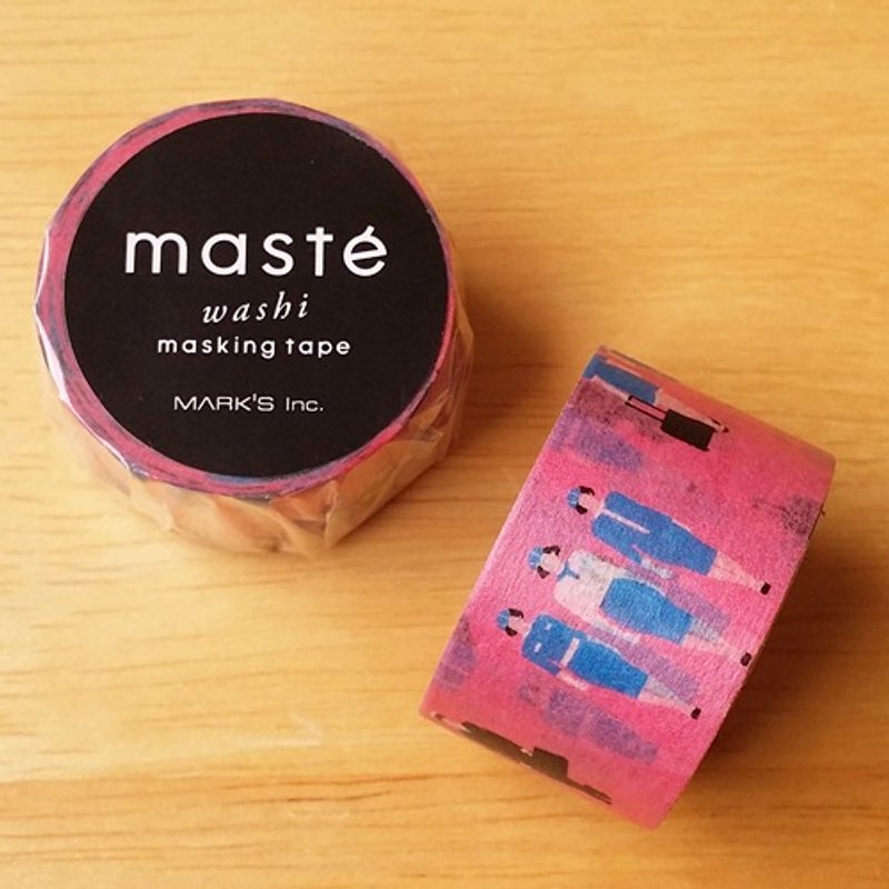 maste and paper tape Travel Series [flight attendant (MST-MKT122-A)] Japan Direct Limited - มาสกิ้งเทป - กระดาษ หลากหลายสี