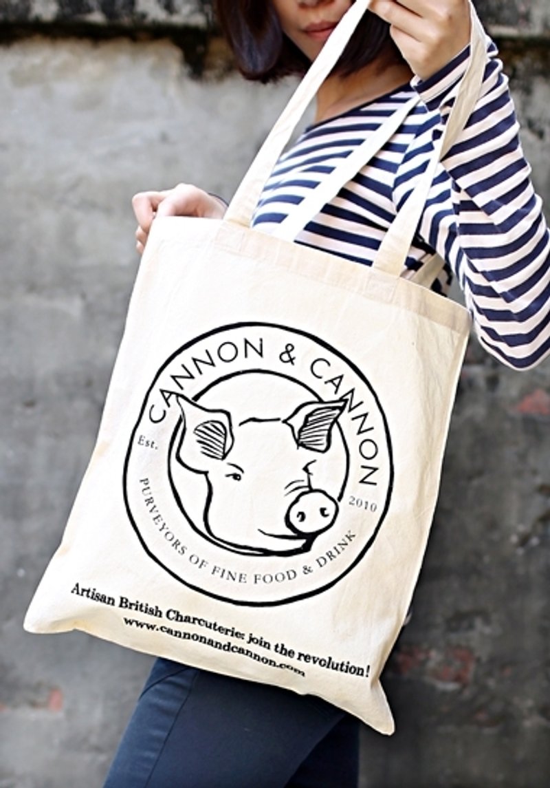 英國限量商品-C&C Tote Bag - ショルダーバッグ - その他の素材 