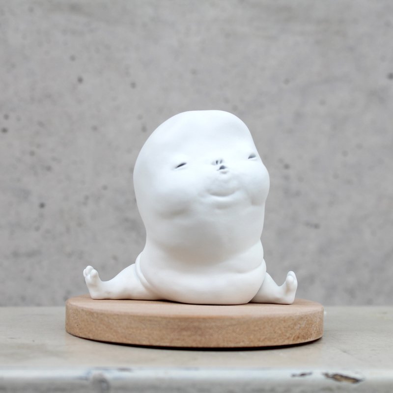 KONETA i 桌飾 擺飾 - 公仔/玩偶 - 塑膠 白色