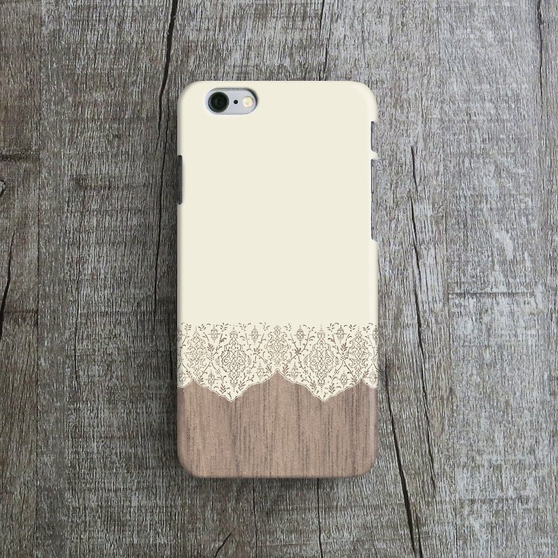 Romantic Lace, - Designer iPhone Case. Pattern iPhone Case. One Little Forest - เคส/ซองมือถือ - พลาสติก สีเหลือง