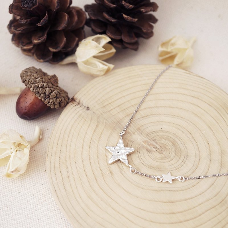 Meteor Sterling Silver Necklace - Necklaces - Sterling Silver Silver