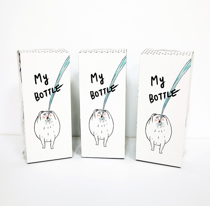 [Accompanying cup] My Bottle cups (Total 6) - Mugs - Plastic White