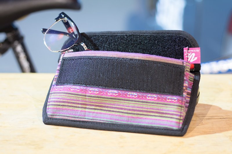 Glasses case + zipper pouch - Clutch Bags - Other Materials 