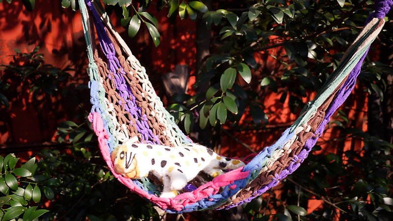 ✬One Line Work / decorative hand-woven hammock ✬ (random shipments do not pick the color) - ของวางตกแต่ง - ผ้าฝ้าย/ผ้าลินิน หลากหลายสี