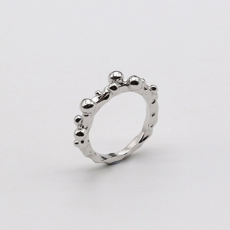 Wish sterling silver ring - แหวนทั่วไป - เงินแท้ สีเงิน