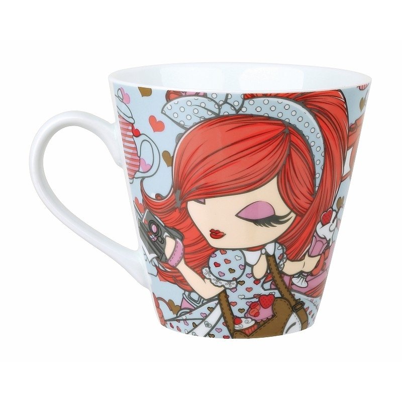 Kimmidoll Love and love doll mug sweetheart Meg - แก้วมัค/แก้วกาแฟ - วัสดุอื่นๆ 