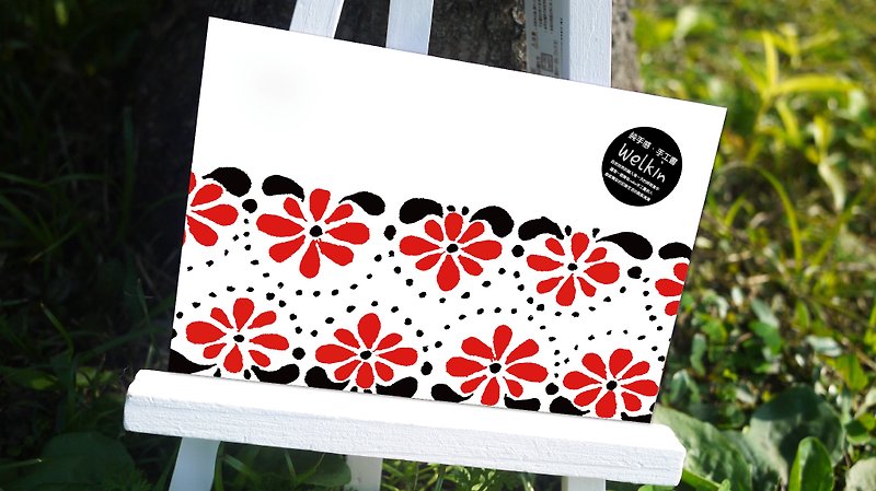 ☆ ° Rococo strawberry WELKIN Hands ° plain happiness Universal Hand Postcard - Mood - การ์ด/โปสการ์ด - กระดาษ ขาว