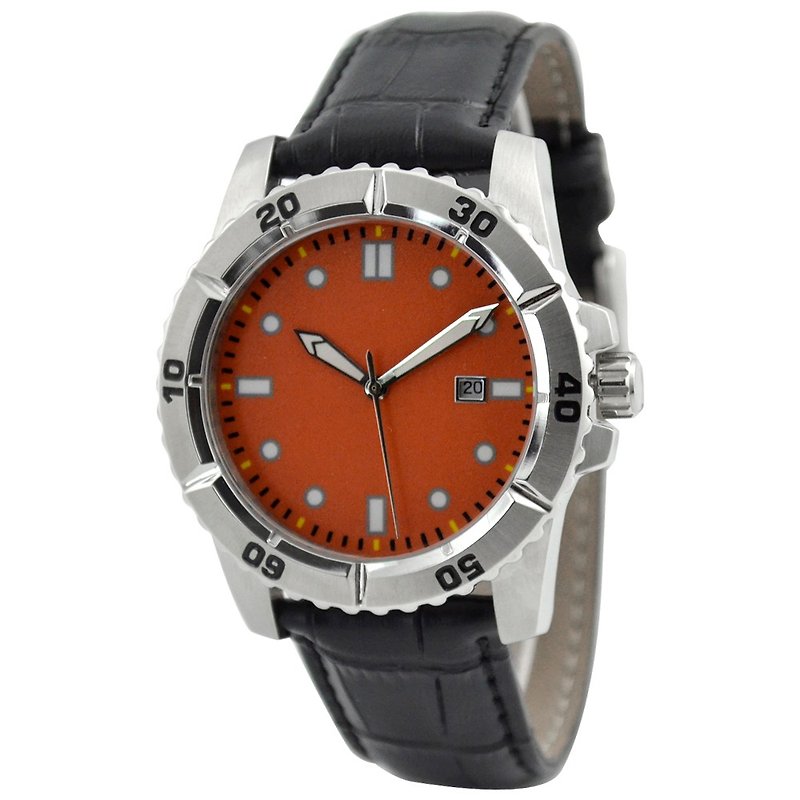 Diver Diver Watch-Leisure-Free Shipping Worldwide - Women's Watches - Other Metals Red