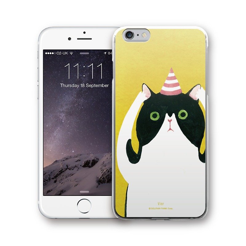 PIXOSTYLE iPhone 6 / 6S original design protective case - Vier PSIP6S-355 - Phone Cases - Plastic Yellow