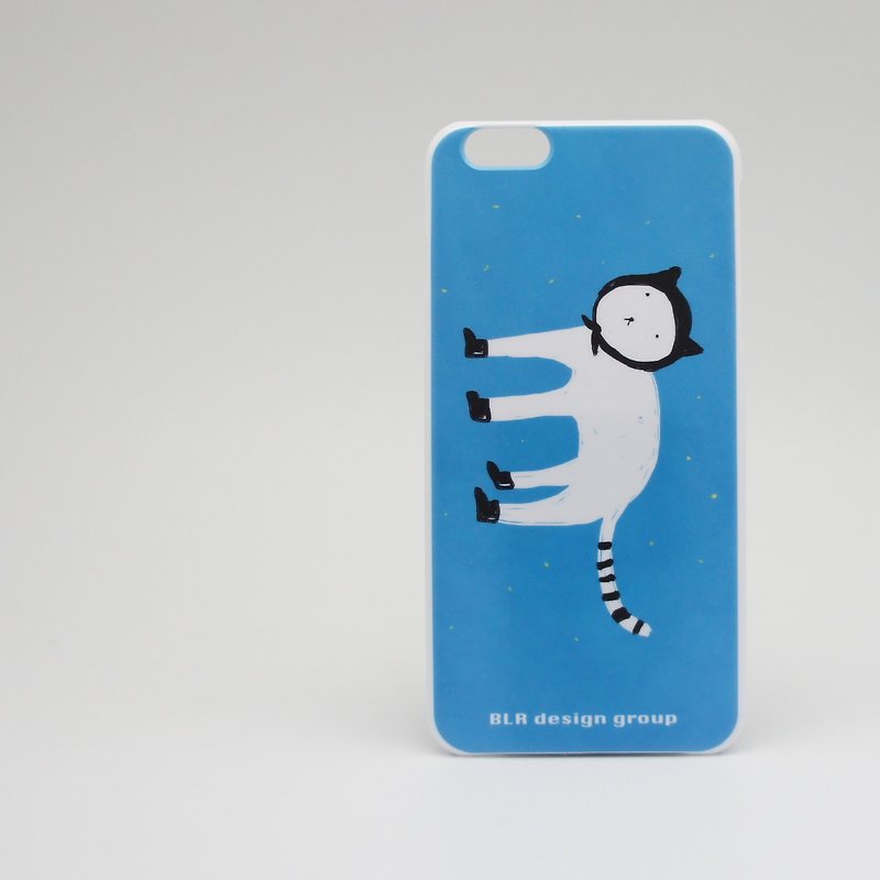 BLR iPhone5/5s/6/6Plus phone case Brain Candy [ Cat ] - Phone Cases - Plastic Blue
