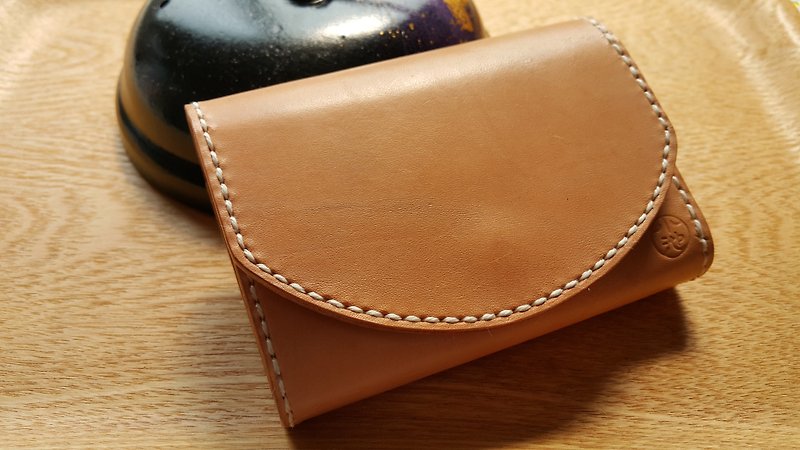 [Koike Yin Office] Leather business card holder / minimalist style / hand-made leather / koike exclusive order - ที่ตั้งบัตร - หนังแท้ 
