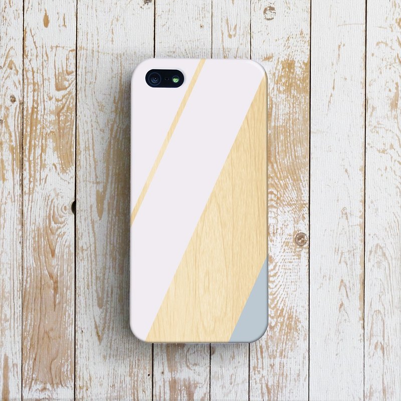OneLittleForest - Original Mobile Case - iPhone 5, iPhone 5c, iPhone 4 - Stripe - เคส/ซองมือถือ - พลาสติก ขาว