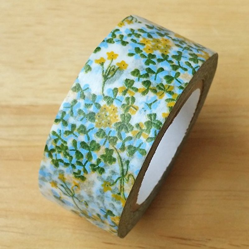 Kurashiki x Mihani studio and paper tape [Sorrel - green (13101-05)] - Washi Tape - Paper Green