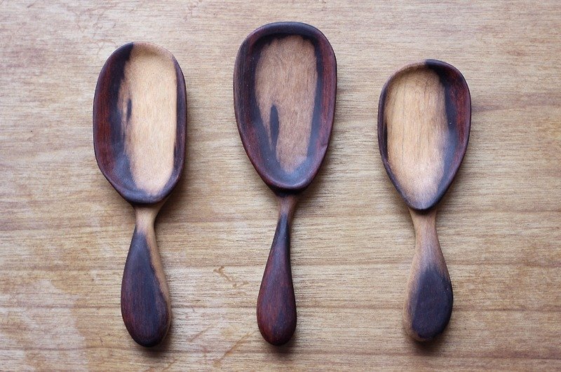 Wooden spoon / Rosewood - Cutlery & Flatware - Wood Purple