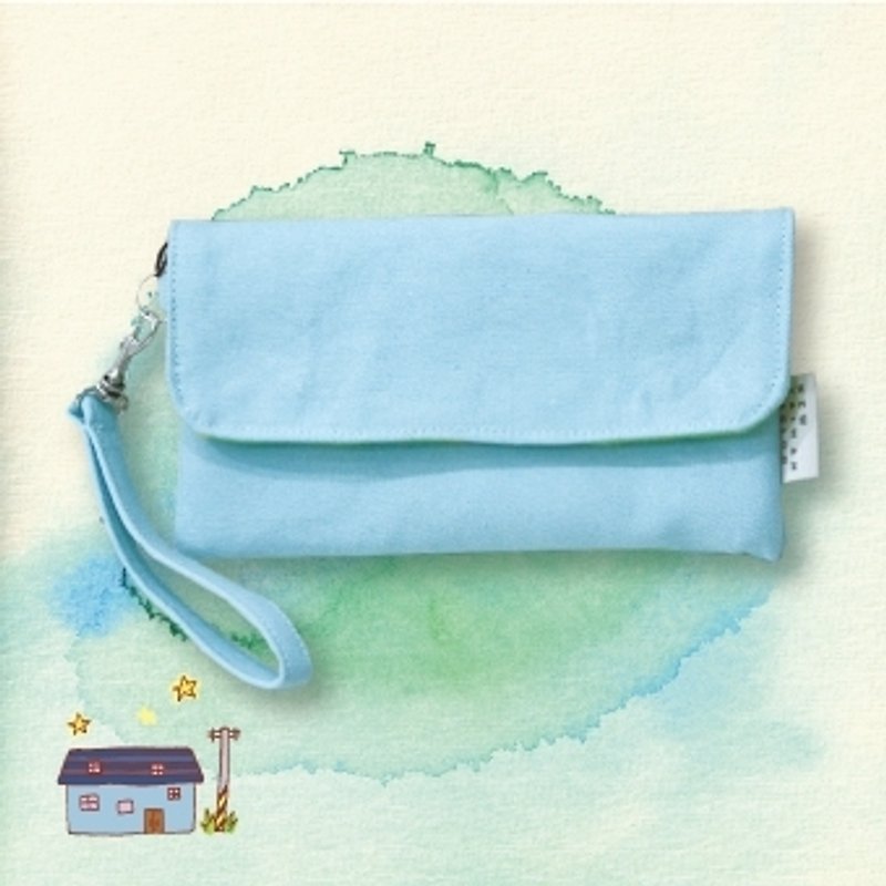 【安心系列】早晨 - กระเป๋าสตางค์ - วัสดุอื่นๆ สีเขียว