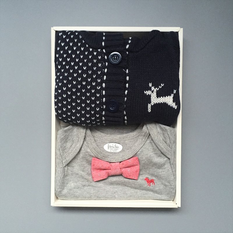 La Chamade / Cozy baby boy gift set - Baby Gift Sets - Cotton & Hemp Multicolor