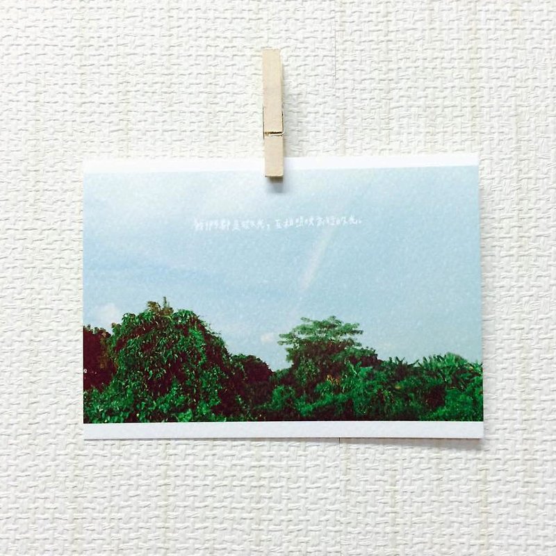 We are all shimmer/Magai's postcard - การ์ด/โปสการ์ด - กระดาษ สีน้ำเงิน
