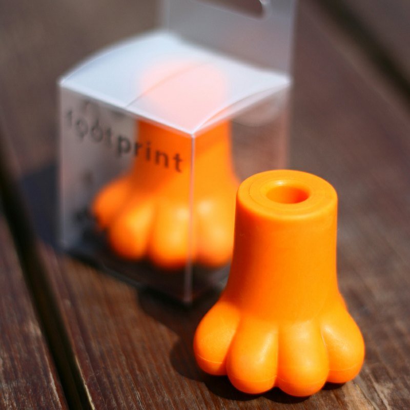 footprint footprint ﹝ orange tree umbrella Ottomans ﹞ [] / S / (aperture 8 ~ 11 mm) - Umbrellas & Rain Gear - Waterproof Material Orange