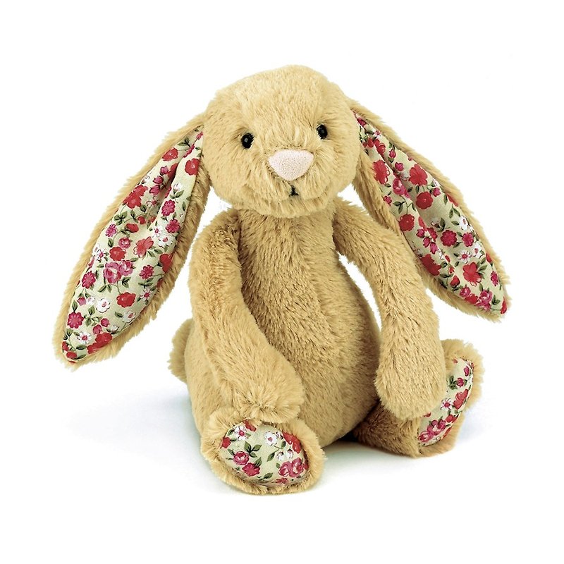 Jellycat Bashful Blossom Honey Bunny 18cm - Stuffed Dolls & Figurines - Other Materials Orange