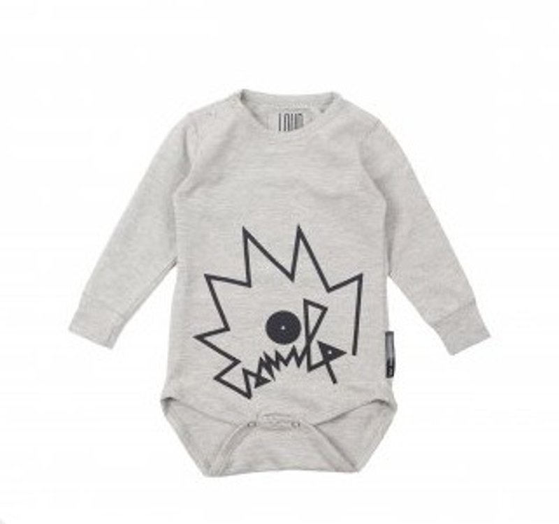 2014 Fall/Winter Loud apparel "SMILE print" baby cotton shirt - Other - Cotton & Hemp Multicolor