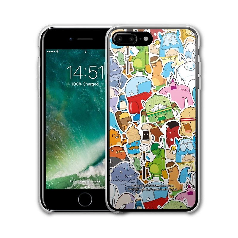 AppleWork iPhone 6/7/8 Plusオリジナル保護ケース -  DGPH PSIP-214 - スマホケース - プラスチック 多色