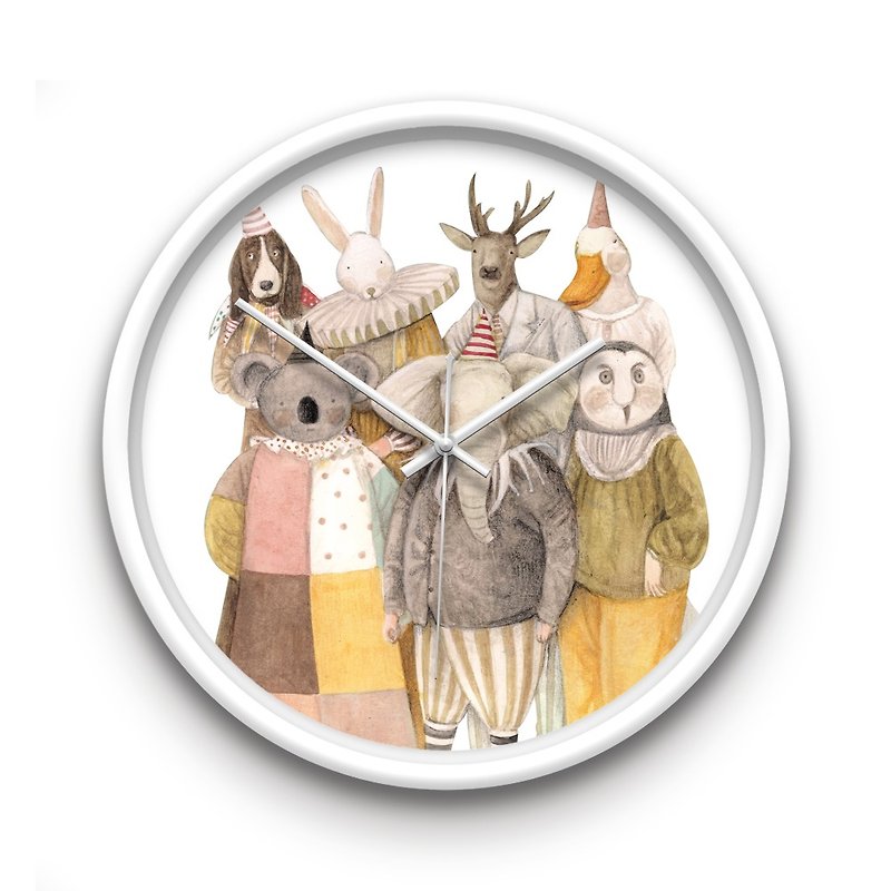 PIXOSTYLE iWatch creative wall clock: South Jun PSIC-050 (white box) - นาฬิกา - พลาสติก ขาว