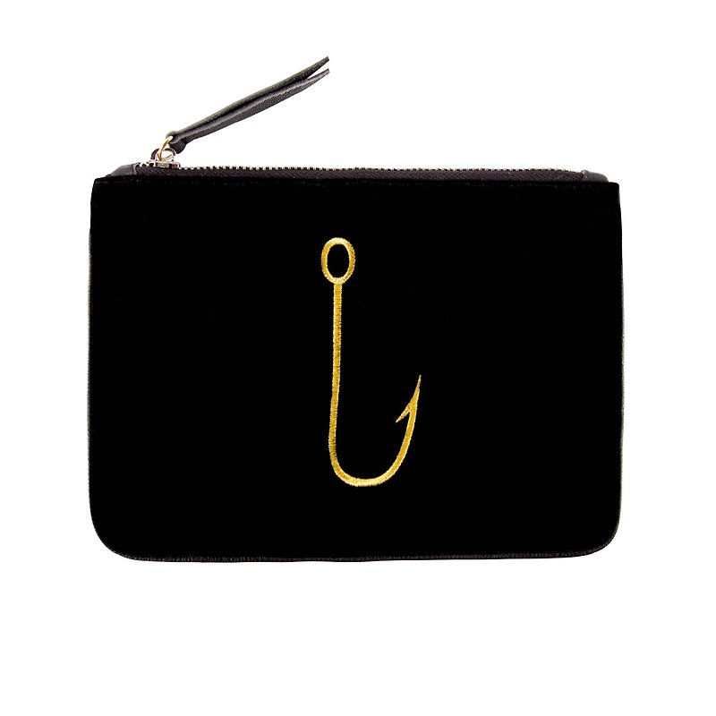 วัสดุอื่นๆ กระเป๋าเครื่องสำอาง - Cosmetic Handbag Hooks velvet embroidery MSKOOK