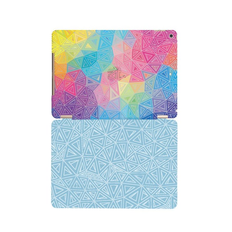Reversal GO-365 good day series - colorful summer [] "iPad Mini" Crystal Case + Smart Cover (magnetic pole) - Tablet & Laptop Cases - Plastic Blue