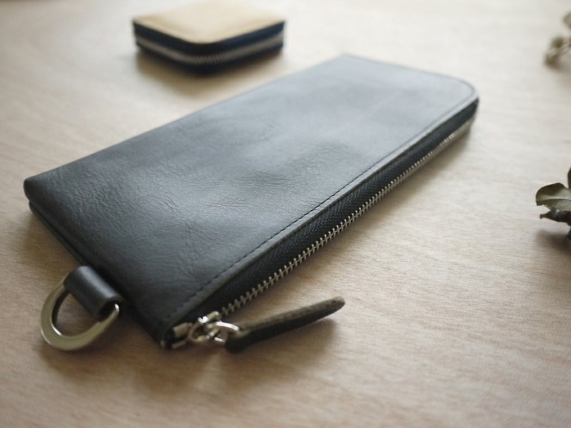 長夾錢包-黑 - Wallets - Genuine Leather 