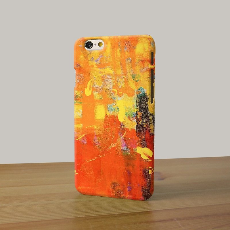 Water paint abstract color tropical yellow 13 3D Full Wrap Phone Case, available for  iPhone 7, iPhone 7 Plus, iPhone 6s, iPhone 6s Plus, iPhone 5/5s, iPhone 5c, iPhone 4/4s, Samsung Galaxy S7, S7 Edge, S6 Edge Plus, S6, S6 Edge, S5 S4 S3  Samsung Galaxy N - Other - Plastic 