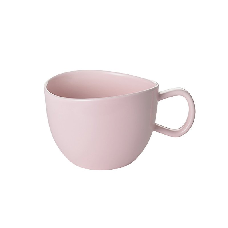 [Flower Series] Big Soup Bowl (Pink) - Bowls - Other Materials Pink