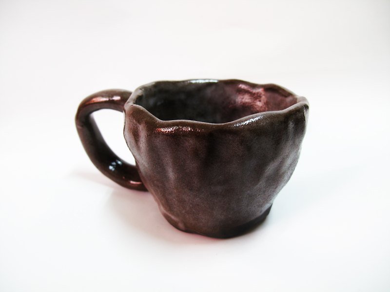 咖啡杯 - マグカップ - その他の素材 ブラック