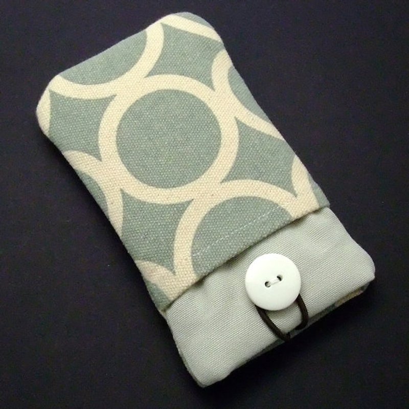 iPhone sleeve, iPhone pouch, Samsung Galaxy S8, Galaxy Note 8, cell phone, ipod classic touch sleeve (P-5) - Phone Cases - Cotton & Hemp Gray