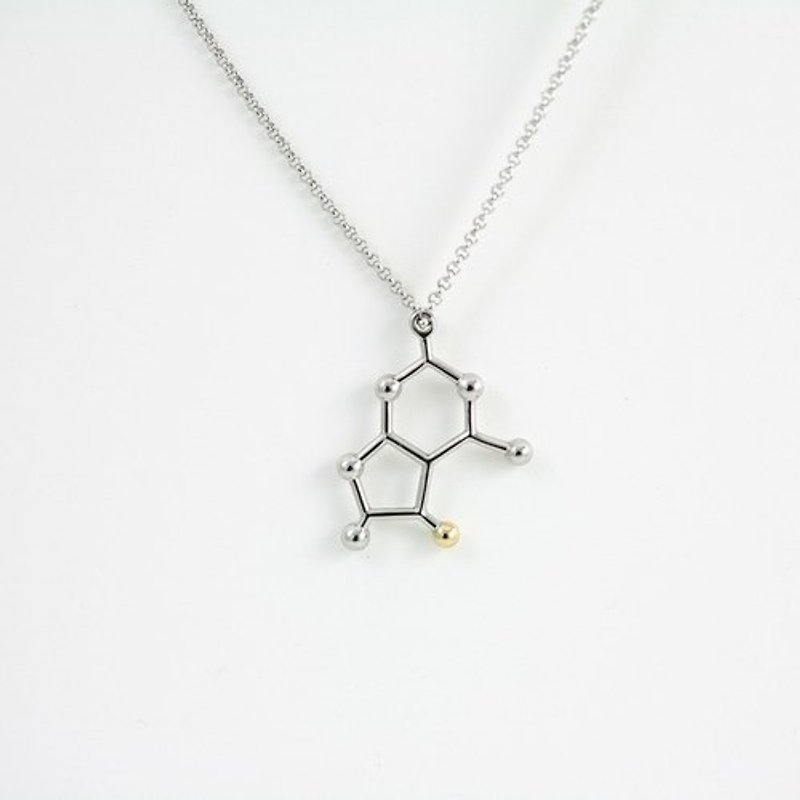 Chemical Reaction Necklace - A (Valentine's Day gift, couple of chain) - yyogurt - Necklaces - Other Metals 