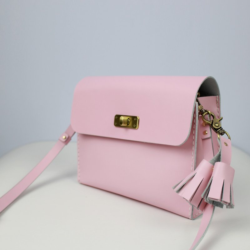 zemoneni手全体は、バック縁取ら財布ピンクを作ることができます - 財布 - 革 ピンク