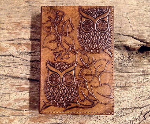 India Handmade Leather Embossed Journal, Leather Embossed Journal