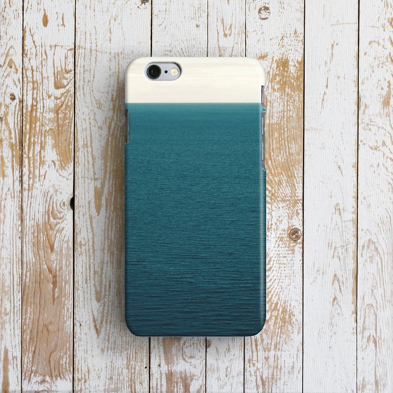 Ocean - Designer iPhone Case. Pattern iPhone Case. One Little Forest - Phone Cases - Plastic Blue